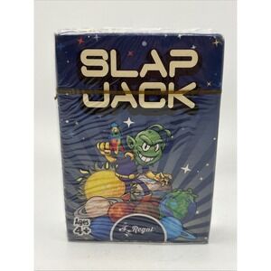 "SLAP JACK" by Regal Classic Card Game with 52 Cards & Instructions 🆕 Sealed!